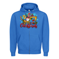 True Royal i dig christmas Zipper Hoodie - texasbilliewilder