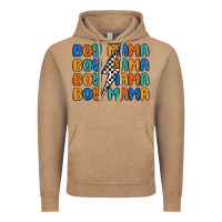 Vintage Coffee boy mama lightning bolt Vintage Hoodie - MaliasSmallBusiness