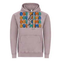 Vintage Zinc boy mama lightning bolt Vintage Hoodie - MaliasSmallBusiness