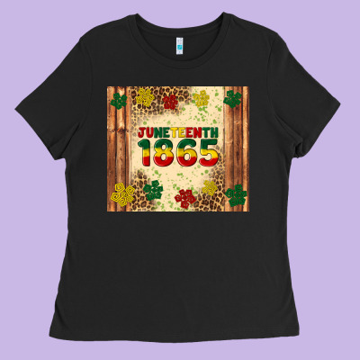 Juneteenth 1865 Ladies Tee Designed By Artiststas