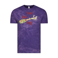 Cloud Purple cheers to the new year Vintage Tee - MaliasSmallBusiness