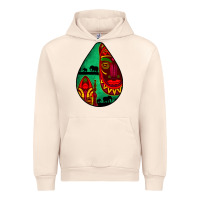 Sandshell african masks teardrop  3 Urban Hoodie - BundleAndBundleShop