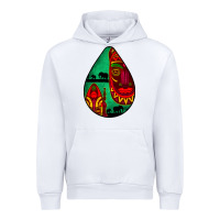 White african masks teardrop  3 Urban Hoodie - BundleAndBundleShop