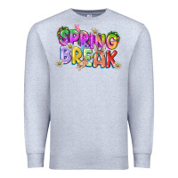 Heather Grey Spring break Easter Day Premium Sweatshirt - CowGirlArtShop