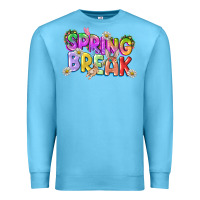Ocean Blue Spring break Easter Day Premium Sweatshirt - CowGirlArtShop