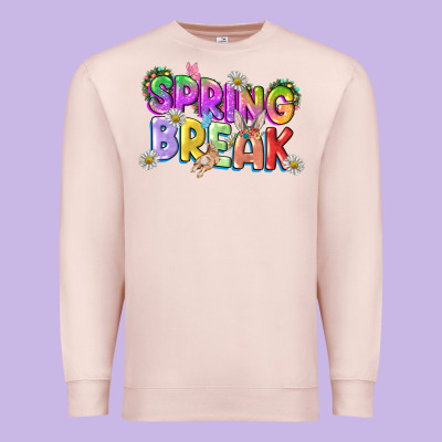 Spring Break Easter Day Premium Sweatshirt Designed By Cowgirlartshop