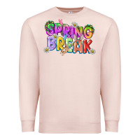 Pale Pink Spring break Easter Day Premium Sweatshirt - CowGirlArtShop