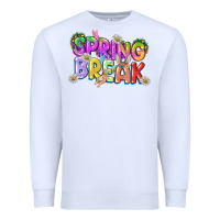 White Spring break Easter Day Premium Sweatshirt - CowGirlArtShop