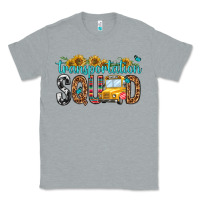 Heather Grey transportation squad Classic Tee - NancyCooperArtShop