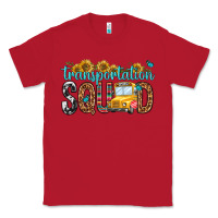Red transportation squad Classic Tee - NancyCooperArtShop