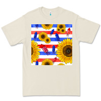 Bone patriotic sunflowers Premium Tee - BundleAndBundleShop