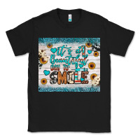 Black it’s a beautiful day to smile Classic Tee - JahusDesignShop