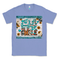 Colony Blue it’s a beautiful day to smile Classic Tee - JahusDesignShop