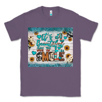 Lavender it’s a beautiful day to smile Classic Tee - JahusDesignShop