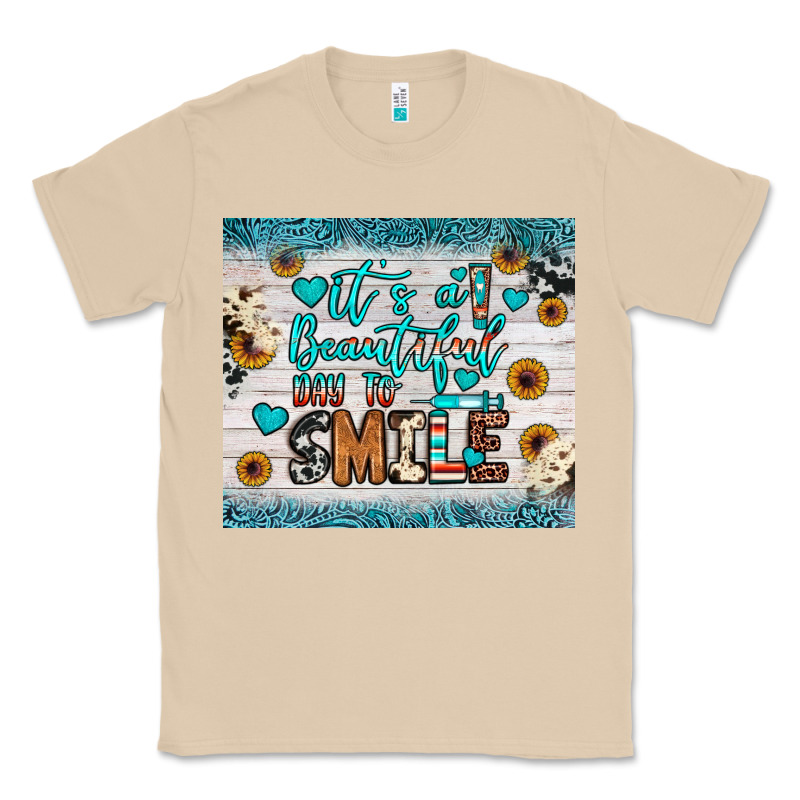 It’s A Beautiful Day To Smile Classic Tee by JahusDesignShop | Teevron
