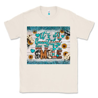 Natural it’s a beautiful day to smile Classic Tee - JahusDesignShop