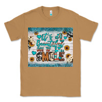 Toasted Coconut it’s a beautiful day to smile Classic Tee - JahusDesignShop