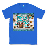 True Royal it’s a beautiful day to smile Classic Tee - JahusDesignShop