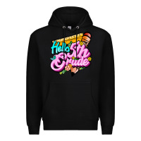 Black hello 5th grade Premium Hoodie - JahusDesignShop