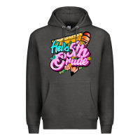 Charcoal Heather hello 5th grade Premium Hoodie - JahusDesignShop