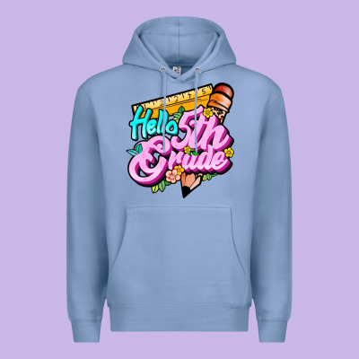 Hello 5th Grade Premium Hoodie Designed By Jahusdesignshop