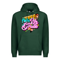 Sports Green hello 5th grade Premium Hoodie - JahusDesignShop