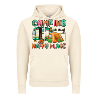 Vintage Artic camping is my happy place Vintage Hoodie - MaliasSmallBusiness