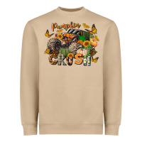 Mushroom pumpkin crush truck Heavyweight Sweatshirt - LillyAllenDesigns