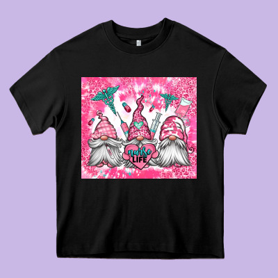 Nurse Life Gnomes Heavy Core Tee Designed By Jasminsmagicworld