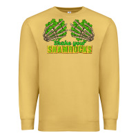 Antique Gold Shake Your Shamrocks St. Patrick's Day Premium Sweatshirt - CowGirlArtShop