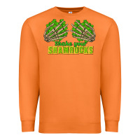 Carrot Shake Your Shamrocks St. Patrick's Day Premium Sweatshirt - CowGirlArtShop