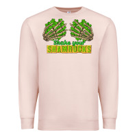 Pale Pink Shake Your Shamrocks St. Patrick's Day Premium Sweatshirt - CowGirlArtShop