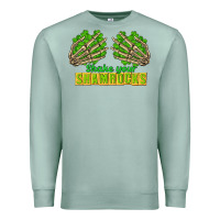 Seafoam Shake Your Shamrocks St. Patrick's Day Premium Sweatshirt - CowGirlArtShop