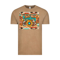 Vintage Coffee i'm just out here trusting god Vintage Tee - JahusDesignShop