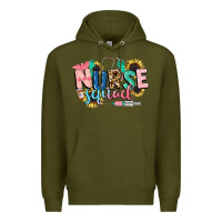 Army Green nurse Premium Hoodie - CowGirlArtShop