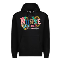 Black nurse Premium Hoodie - CowGirlArtShop