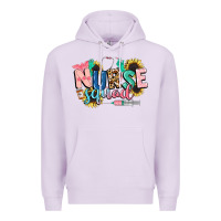 Lilac nurse Premium Hoodie - CowGirlArtShop