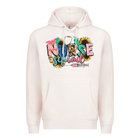 Pale Pink nurse Premium Hoodie - CowGirlArtShop