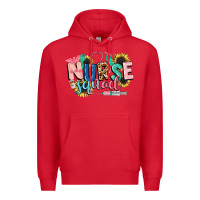 Red nurse Premium Hoodie - CowGirlArtShop