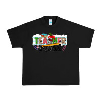 Black teacher squad Urban Heavy Tee - NancyCooperArtShop