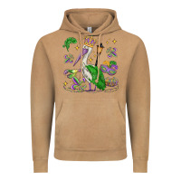 Vintage Camel mardi gras pelican Vintage Hoodie - MaliasSmallBusiness