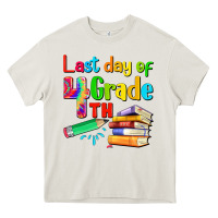 Cream last day of fourth grade Heavy Core Tee - Artiststas
