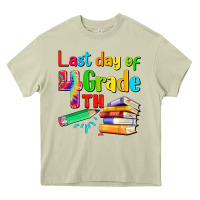 Last Day Of Fourth Grade Heavy Core Tee | Teevron