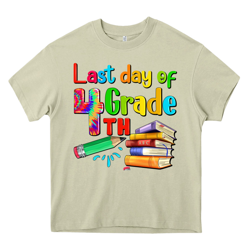 Last Day Of Fourth Grade Heavy Core Tee by Artiststas | Teevron