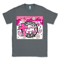 Charcoal Heather doing my best and letting god Classic Tee - MaliasSmallBusiness
