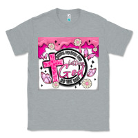 Heather Grey doing my best and letting god Classic Tee - MaliasSmallBusiness