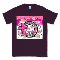 Plum doing my best and letting god Classic Tee - MaliasSmallBusiness