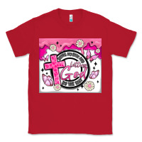 Red doing my best and letting god Classic Tee - MaliasSmallBusiness