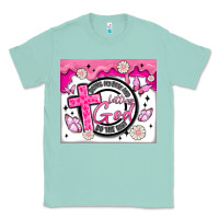 Seafoam doing my best and letting god Classic Tee - MaliasSmallBusiness