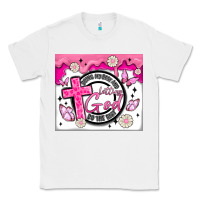 White doing my best and letting god Classic Tee - MaliasSmallBusiness